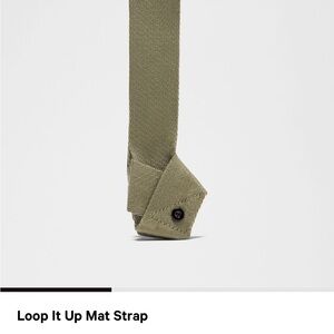 NWT Lululemon Olive Green Yoga Mat Strap